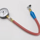 Moroso MO89560 2-5/8" Analog Tyre Pressure Gauge , 0-60 PSI 15-1/2" Long Hose