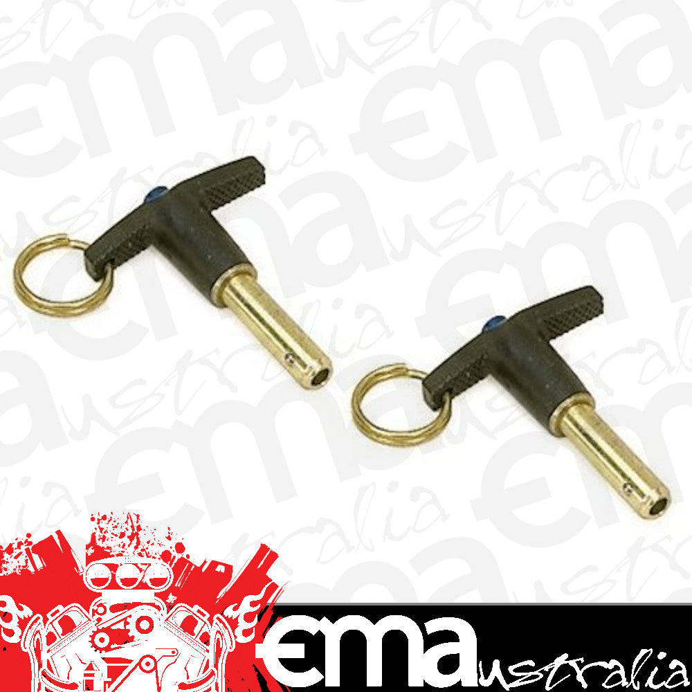 Moroso MO90410 Quick Release Pins (3/8" Dia. X 1" Long (2 Pack))