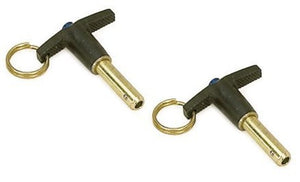 Moroso MO90410 Quick Release Pins (3/8" Dia. X 1" Long (2 Pack))