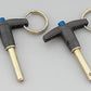 Moroso MO90440 Quick Release Pins 1/2" Diameter 2.5" Long 31 160 Lb Shear Load