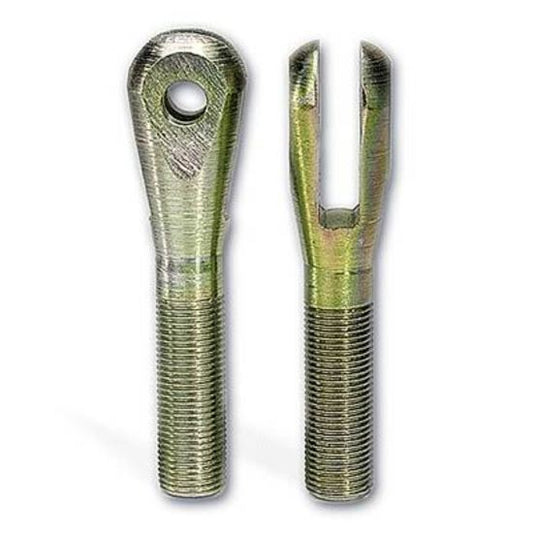 Moroso MO90770 Clevis Ends 1/2'-20 Thread On Shank 5/16' Bolt Holes 1/4' Slot Pair