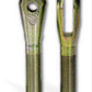 Moroso MO90780 Clevis Ends 5/8"-18 Thread On Shank 3/8" Bolt Holes 3/8" Slot