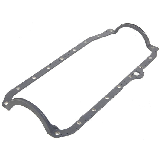 Moroso | MO93151 | Chev SB 5.0./5.7l 86-0n 1 Piece Oil Pan Gasket Steel Core Rubber