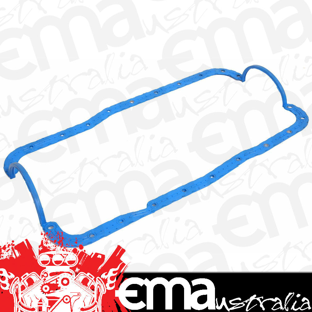 Moroso MO93161 1 Pce Oil Pan Gasket Ford SB Windsor 289/302 w/Dimpled Rail Mor93161