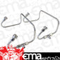 Aeroflow AF30-2671 Dual Inlet Fuel Line Kit Suit 4150 Holley Carb S/Steel