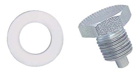 Moroso MO97000 Magnetic Sump Plug, Chrome