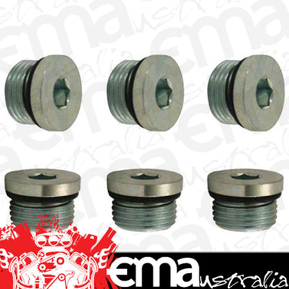 Moroso MO97005 Oil Pan Access Plugs (6-Pack)