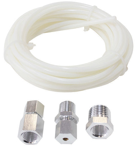 Aeroflow AF30-3000 12-Ft Nylon Tubing 1/8" Dia incl Fittings