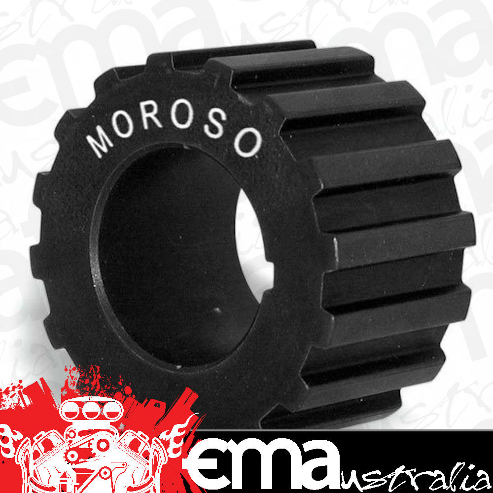 Moroso MO97170 16 Tooth Crankshaft Pulley 3/8" Pitch Gilmer Style 1" Wide