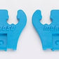 Moroso MO97830 Replacement 7-9Mm Plug Wire Loom Separator 2 Hole Blue 1 Pair