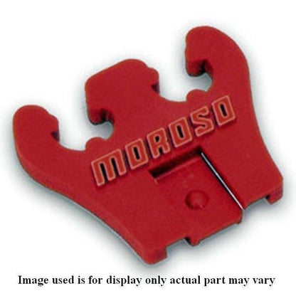 Universal 7-9mm Plug Wire Diameter Wire Separator Material: Polymer Replacement 4 Hole Loom Separators Red Suit 7 9Mm Wires Moroso MO97835