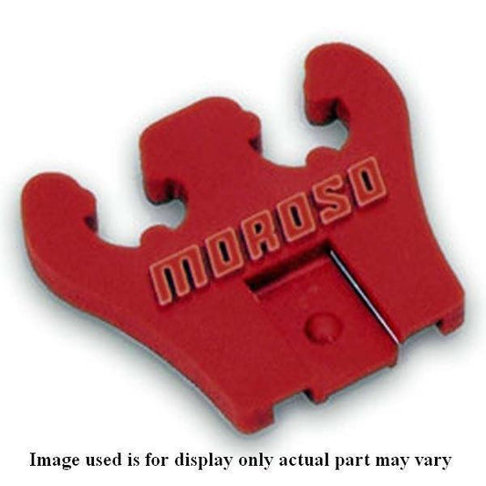 Moroso MO97835 Replacement 4 Hole Wire Loom Separators Red Suit 7 - 9Mm Wires