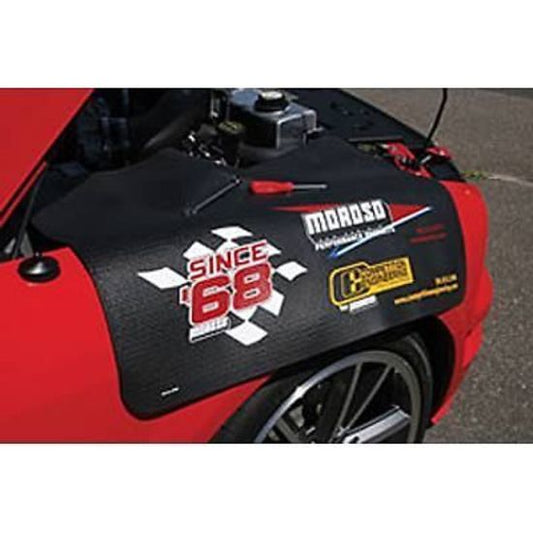 Moroso MO99406 Fender Cover Black RuBBer Non Skid 22" X 34"