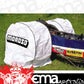 Moroso MO99410 Tyre Cover White Vinyl Fits Over Tyres Up To 33.5 X 17.5-15 Mor99410