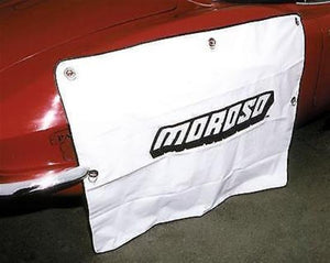 Moroso MO99421 Tyre Cover White Vinyl Suction Cup Fit for Tyres Up To 42" X 36" Mor99421