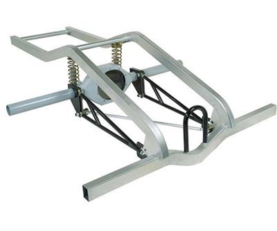 Competition Engineering MOC0422 Rear Frame Suspension Kit Ladder Bar Steel Welded 24 In. Width 100 Lb. Springs Adjustable Shocks Kit