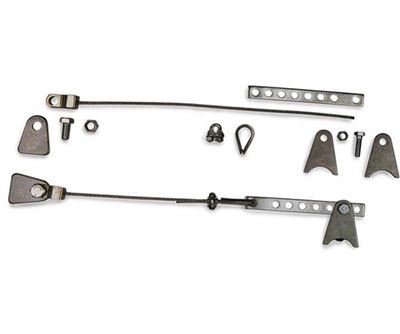 Competition Engineering MOC2025 Suspension Limiter Front End Cable Weld-On Kit