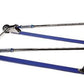 Competition Engineering MOC2039 Wheel-E-Bars Professional Chrome Plated/Blue Anodized Finish Weld-On Kit
