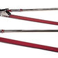 Competition Engineering MOC2040 Wheel-E-Bars Professional Chrome Plated/Red Anodized Finish Weld-On Kit