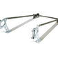 Competition Engineering MOC2044 Bolt-On Aluminium Strut Wheel-E-Bars 44' for Use On 3' Axle Tubes 19-11/16' Center-To-Center Mounting
