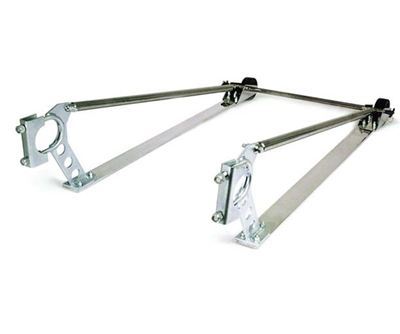 Competition Engineering MOC2044 Bolt-On Aluminium Strut Wheel-E-Bars 44' for Use On 3' Axle Tubes 19-11/16' Center-To-Center Mounting