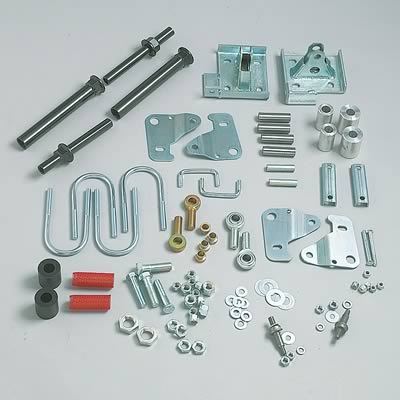 Competition Engineering MOC2091 Traction Bars Slide-A-Link Steel Black Mopar A-Body Kit