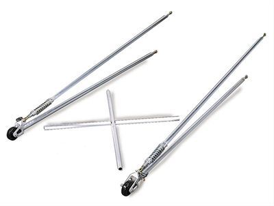 Competition Engineering MOC2145 Wheel-E-Bars Universal Natural Finish Weld-On Kit