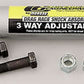 Competition Engineering MOC2755 Rear 3-Way Adjustable Drag Shock