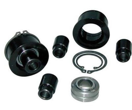Competition Engineering MOC3168 Spherical Bearing-Bushing Kit for Rear Control ARMS Billet Aluminium/Steel Black Ford (pair)