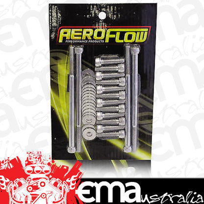 Aeroflow Performance Products AF37-0005 Ford 302 351C Valve Cover Bolt(Cap Screw) Rocker Cover
