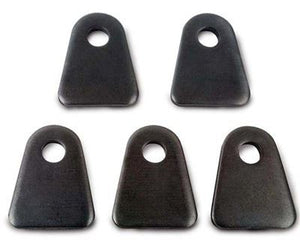 Competition Engineering MOC3425 Brackets Steel Weld-On Bolt-In Belt Mounting Tabs Set Of 5