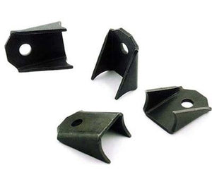 Competition Engineering MOC3430 Universal Bellcrank Tabs; 3/8 In. Mounting; 1/8 In. Cold Roll Steel; 1 7/8 In. Long x 1 In. Side; Qty. 4;