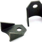 Competition Engineering MOC3432 Universal Gusseted Chassis Tabs; 3/8 In. Mounting; 1/8 In. Hot Roll Steel 1.75 In. Long x 1 In. Side; Qty. 2;