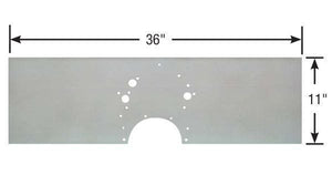 Competition Engineering MOC3990 Comp Engineering Ford Cleveland 302-350 Alloy Front Mount Motor Plate