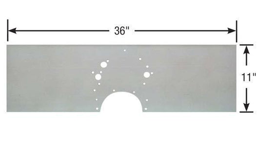 Competition Engineering MOC3990 Comp Engineering Ford Cleveland 302-350 Alloy Front Mount Motor Plate