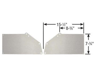 Competition Engineering MOC3991 Motor Plate Front Aluminium 0.250 In. Thick Ford V8 4.6L 2-Valve/3-Valve (each)