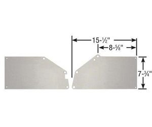 Competition Engineering MOC3993 Motor Plate Front Aluminium 0.250 In. Thick Ford V8 5.4L 4-Valve (each)