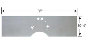 Competition Engineering MOC4001 Ford 289-351W Alloy Front Motor Plate