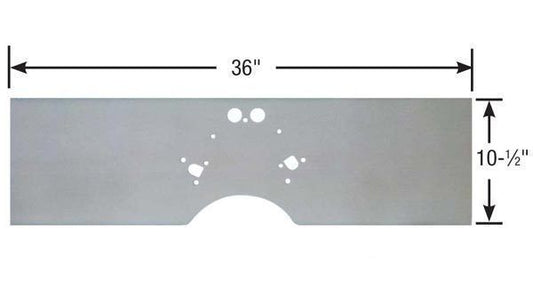 Competition Engineering MOC4001 Ford 289-351W Alloy Front Motor Plate