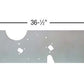 Competition Engineering MOC4002 Alloy Front Mount Motor Plate Ford 429/460