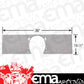 Competition Engineering MOC4004 Alloy Front Motor Plate suit Chev SB