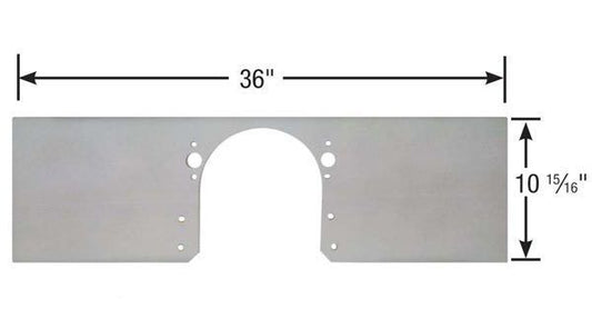 Competition Engineering MOC4005 Alloy Front Motor Plate suit Chev BB