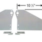 Competition Engineering MOC4006 2 Pce Alloy Front Motor Plate suit Chev SB