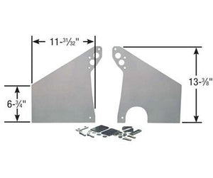 Competition Engineering MOC4008 Motor Plate Front Aluminium 0.250 In. Thick Mopar Big Block B/Rb/Hemi (each)