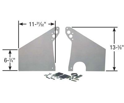 Competition Engineering MOC4008 Motor Plate Front Aluminium 0.250 In. Thick Mopar Big Block B/Rb/Hemi (each)