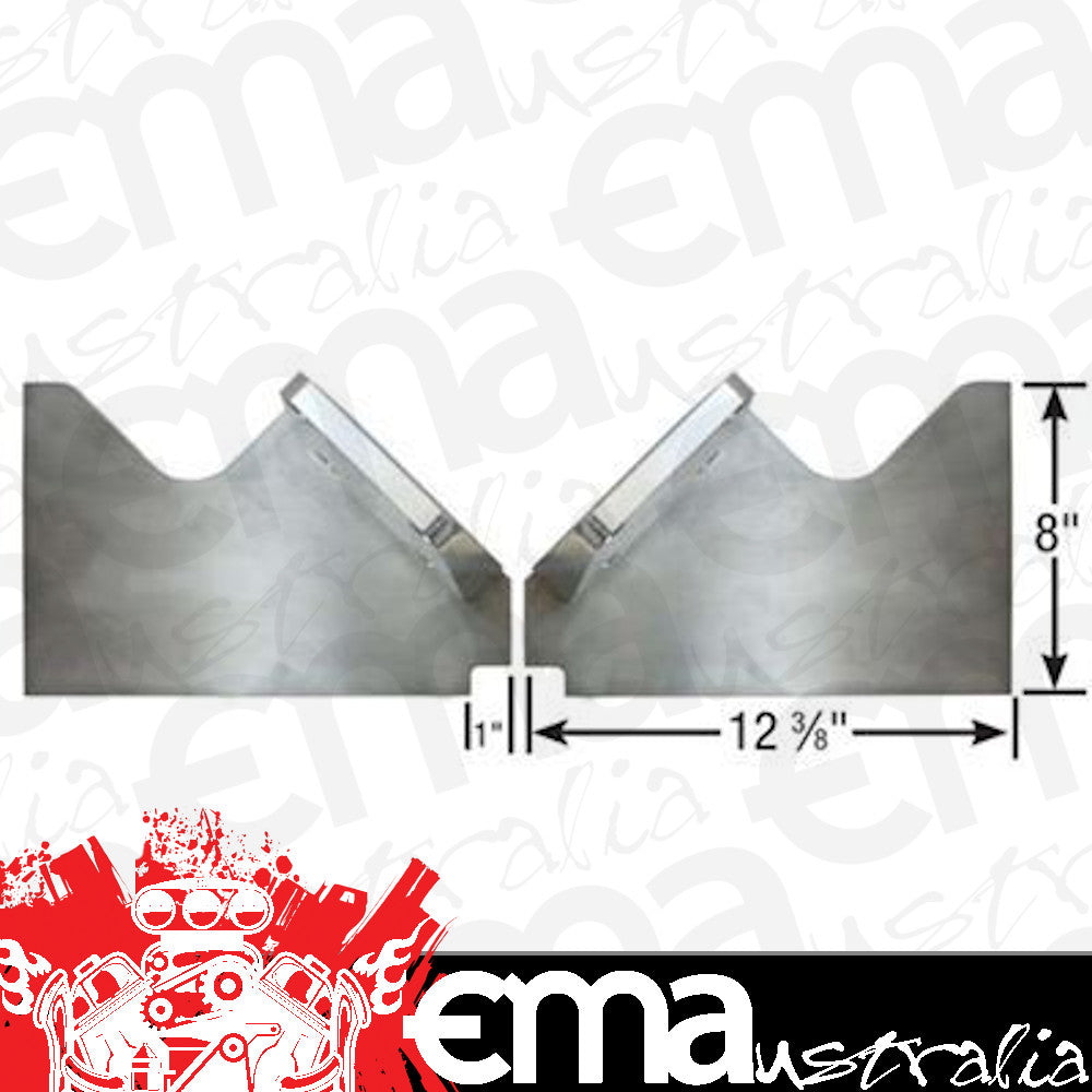 Competition Engineering MOC4012 Front Motor Plate Chrysler 5.7/6.1/6.4L 2-Piece Dimensions: 12-3/8' L x 12' H