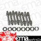 Aeroflow AF37-0602 Blower Stud Kit Silver Studs Show Set 2.5" Oal Red