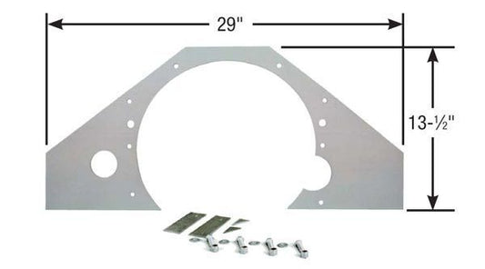 Competition Engineering MOC4031 Chev V8 Steel Mid Mount Motor Plate