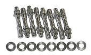 Aeroflow AF37-0602 Blower Stud Kit Silver Studs Show Set 2.5" Oal Red