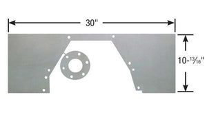 Competition Engineering MOC4037 Steel Mid Mount Motor Plate Ford 429/460